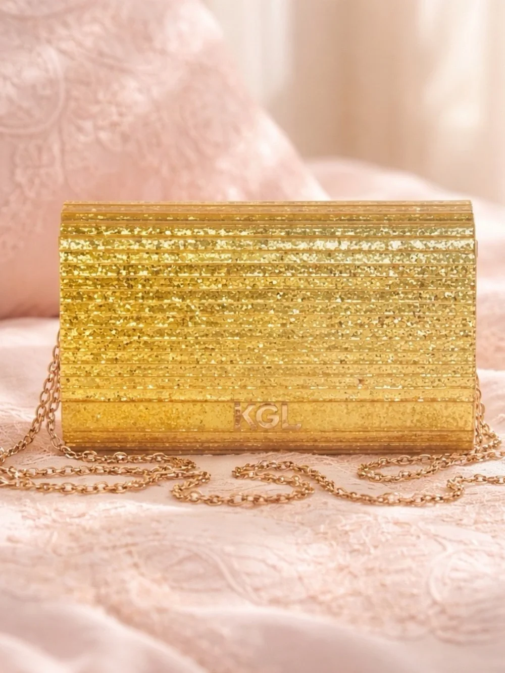 NIB KURT GEIGER BRIXTON LOCK PARTY BAG - Picture 12 of 15